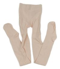 Světlerůžové punčocháče