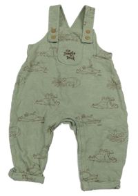 Zelené na traké tepláky s Mauglím a Balúem Primark