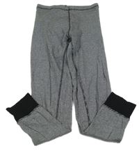 Čierno-biele pruhované spodné nohavice H&M