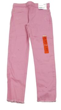 Nové - Růžové džegíny s prošoupáním Denim Co.