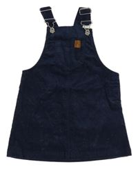 Tmavomodré menšestrové na traké šaty Okaidi