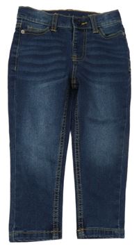 Tmavomodré skinny rifle Dunnes