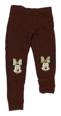 Hnedé legíny s Minnie C&A