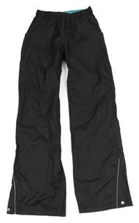 Čierne šušťákové nohavice zn. Pocopiano