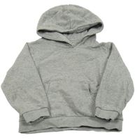 Sivá melírovaná mikina s kapucňou Name it