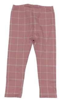 Ružové kockované tregíny Mayoral