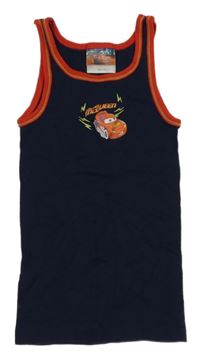 Tmavomodrý nátělník s Cars 