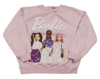 Ružová mikina s Barbie zn. H&M