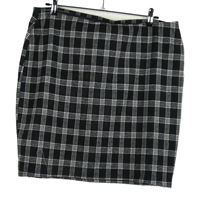 Dámská černo-bílá kostkovaná sukně New Look 