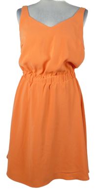 Dámske oranžové šaty Vila
