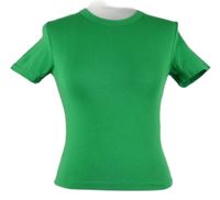 Dámske zelené crop tričko JJXX