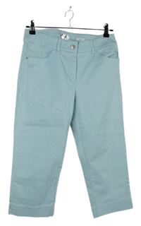 Dámske svetlomodré capri elastické nohavice Gerry Weber