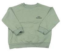 Khaki mikina s nápisom zn. F&F
