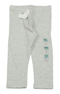 Nové- Světlešedé žebrované legíny M&S