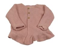 Svetloružový prepínaci sveter F&F