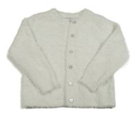 Biely chlpatý prepínaci sveter Matalan