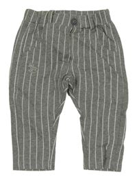 Šedé pruhované tepláky iDo