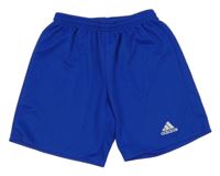 Modré sportovní kraťasy s logem Adidas