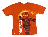 Červené tričko s potiskem Lego Ninjago 