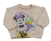 Svetloružová mikina s Minnie Disney