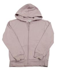 Pudrová prepínaci mikina s kapucňou Lily & Dan