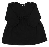 Čierne šaty s volánikom H&M