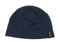 Tmavomodrá čepice s nášivkou H&M