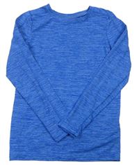 Modré melírované športové tričko St. Bernard