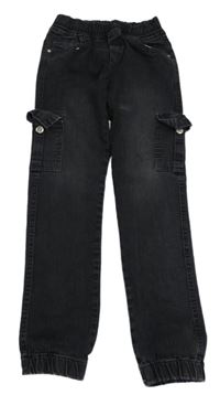 Antracitové cargo cuff rifle Zeyser