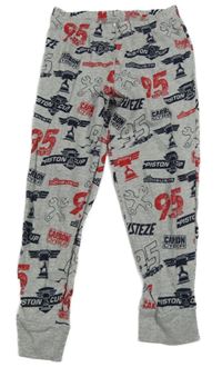 Šedé pyžamové kalhoty s potiskem C&A