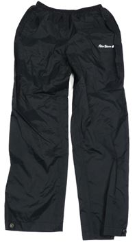 Čierne šušťákové nepromokavé nohavice s logom Peter Storm