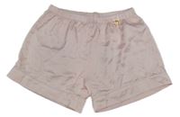 Svetloružové saténové kraťasy so srdiečkom Angel´s Face