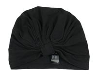 Tmavošedá turbanová čepice H&M