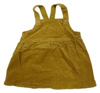 Horčicové menšestrové šaty Lil´Atelier