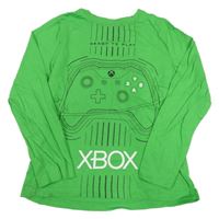 Zelené tričko s ovladačem X-box