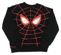 Čierna mikina s pavučinou - Spider-man H&M