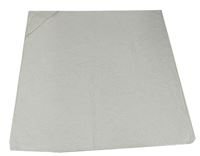 Bílá froté zavinovací osuška s kapucí