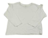 Bílé triko s volánky H&M