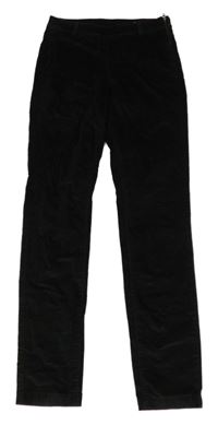Čierne skinny manšestráky Benetton