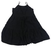Čierne bavlnené šaty zn. H&M