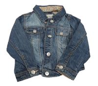 Tmavomodrá riflová bunda Next