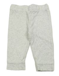 Svetlosivé melírované ľahké tepláky