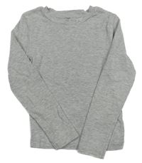 Šedé melírované triko George