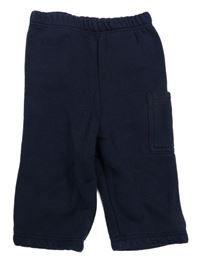 Tmavomodré tepláky s vreckom