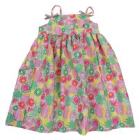 Farebné ľahké šaty s ovociem Matalan
