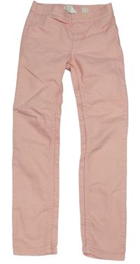 Svetloružové džegíny H&M