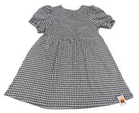 Sivo-čierne vzorované úpletové šaty zn. Dunnes Stores