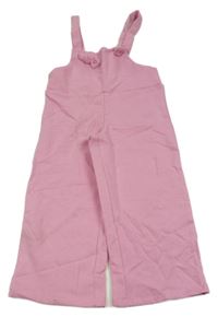 Růžové laclové tepláky 