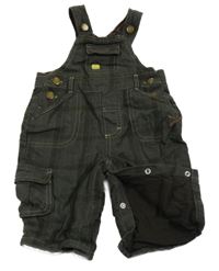 Hnedé kockované podšité plátenné na traké nohavice Debenhams