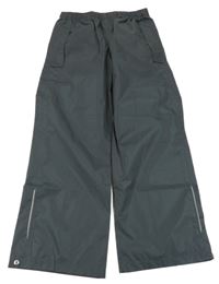 Nové - tmavosivé šušťákové nohavice Crivit